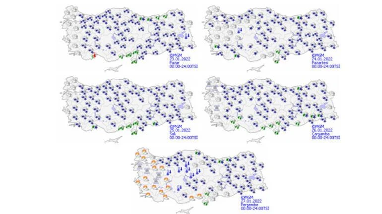 Meteoroloji İstanbul için uyarıda bulundu: 20 cm’ye kadar kar kalınlığı olacak